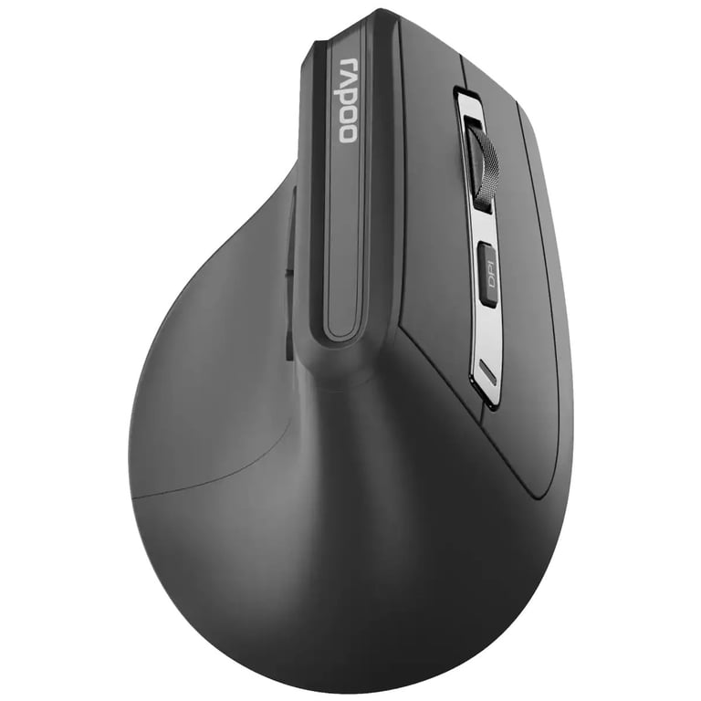 Ratón Rapoo EV310M sans fil vertical 2400 DPI droitier - vue 2