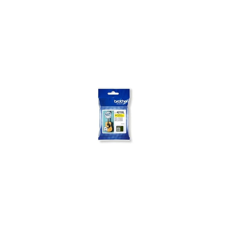 Cartouche Jaune Brother LC421XLY Haut Rendement - vue 4