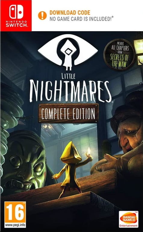 BANDAI NAMCO Entertainment Little Nightmares - Complete Edition - Code in a Box Complet Nintendo Switch - Neuf