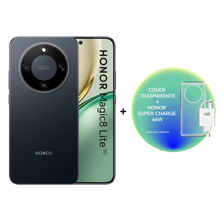 Magic8 Lite (5G) 512 Go, Noir - Neuf