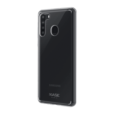 Guscio ibrido invisibile per Samsung Galaxy A21 2020, trasparente