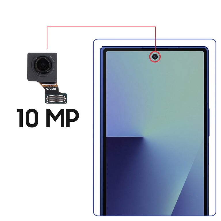 Samsung Caméra Avant Externe Originale Galaxy Z Fold7 Capteur Selfie 10MP Service Pack - vue 3