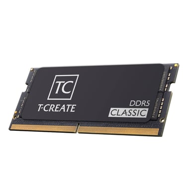 Team Group T-CREATE CLASSIC CTCCD532G5600HC46A-S01 module de mémoire 32 Go 1 x 32 Go DDR5 262-pin SO-DIMM