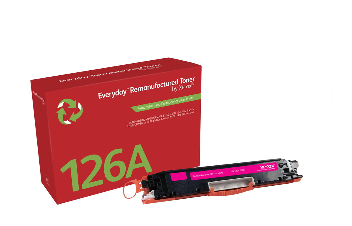 Xerox cartouche de toner équivalent à : HP CE313A pour HP Color LaserJet Pro CP1025 CP1025nw LaserJet Pro 100 TopShot LaserJet Pro M275 - vue 3