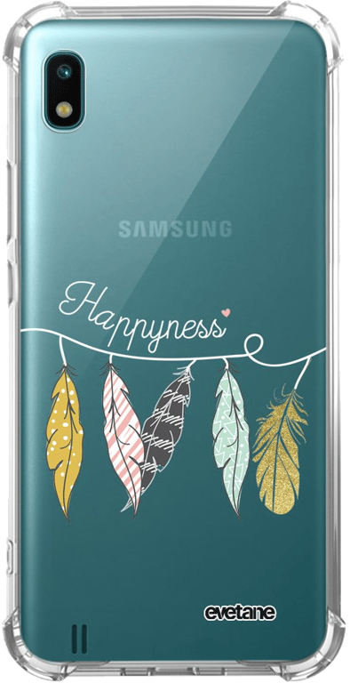 Evetane Coque compatible avec Samsung Galaxy A10 silicone coins antichocs solide protection complète