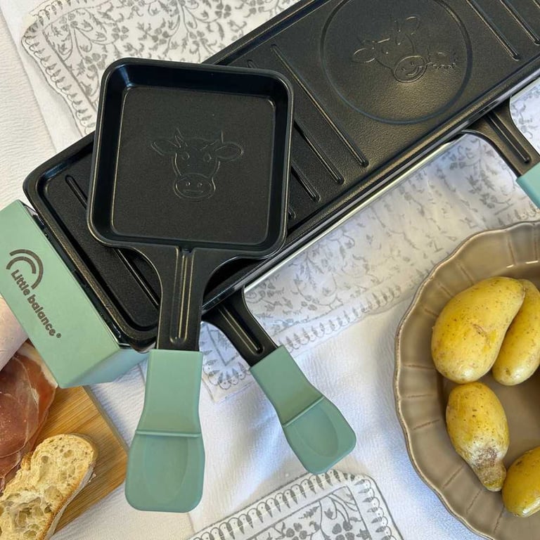 Raclette LITTLE BALANCE 8943 – 800 W, Pour 4 Personnes Avec Grill - vue 5
