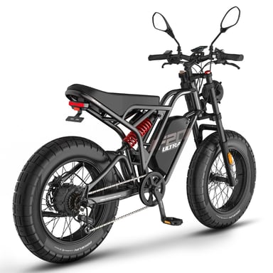 Vélo électrique FAFREES F20 Ultra (Homologation UE L1e-B) - Moteur 750 W batterie 48V25Ah pneu large 20 pouces freins mécaniques - Noir