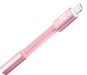 Adattatore per cuffie metallico da Lightning a 3,5 mm certificato Apple MFi, oro rosa