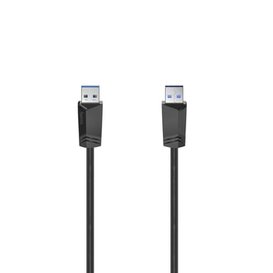 Hama 00200624 Cavo USB 1,5 m USB A Nero