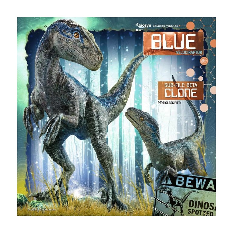 Puzzles 3 x 49 pièces : Jurassic World 3 : T rex et autres dinosaures Ravensburger France - vue 3