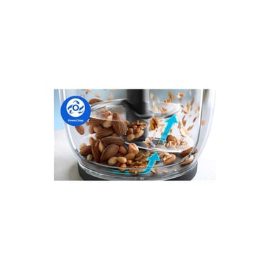 Mini tritatutto Philips Serie 3000 HR1503/00 2 L argento