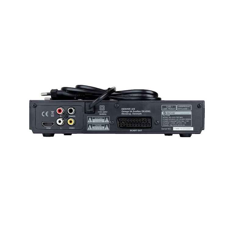 DENVER DVH 7787 Lecteur DVD - vue 3