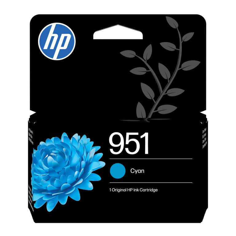 HP 951 9 ml cyan original Officejet cartouche d'encre - vue 2