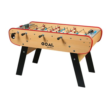 Baby Foot Café de madera natural - Experiencia de juego en familia