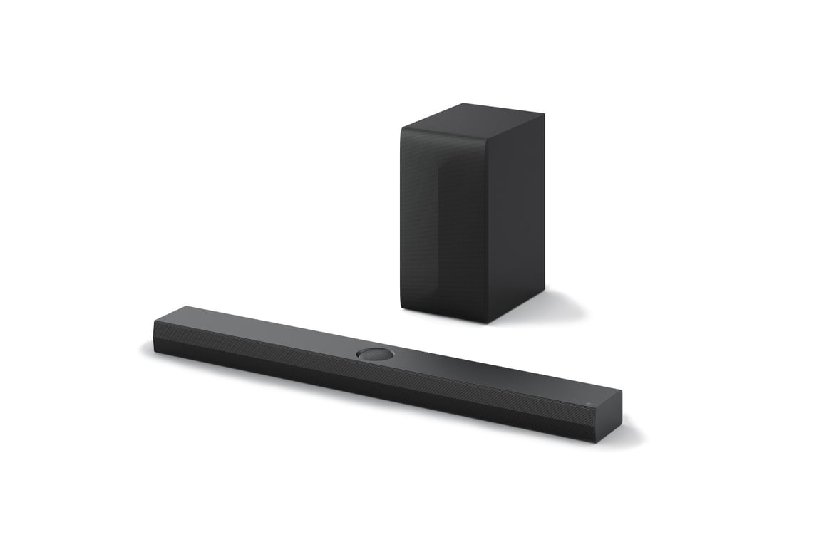 Barre de son LG S70TY 3.1.1 400W Dolby Atmos avec caisson de basses sans fil Noir - Neuf