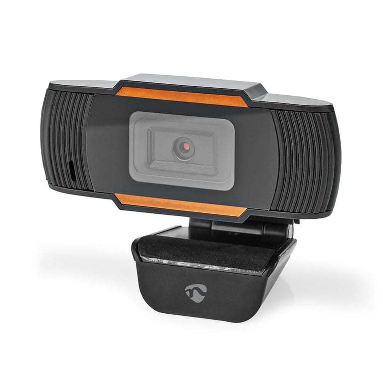 Nedis WCAM100BK webcam 2 MP 1920 x 1080 pixels USB 2.0 Neuf