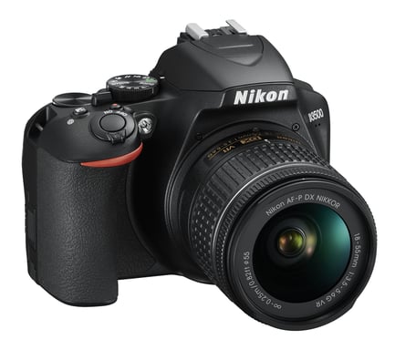 Nikon D3500 + AF-P DX 18-55 mm f/3.5-5.G VR + AF-P DX 70-300 mm f/4.5-6.3G Ed VR Kit fotocamera SLR 24,2 MP CMOS 6000 x 4000 pixel Nero