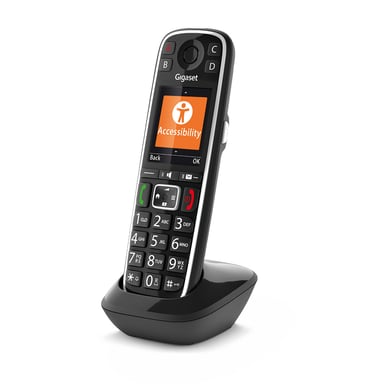 Gigaset E720HX Téléphone analog/dect Noir - Neuf Noir - vue 3