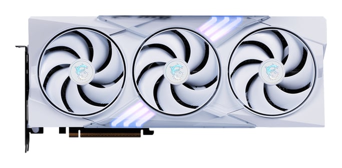 MSI GAMING GeForce RTX 5070 12G TRIO OC WHITE NVIDIA 12 Go GDDR7
