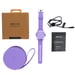 Forever Colorum, montre connecté bluetooth 5.0 IP68, Violet