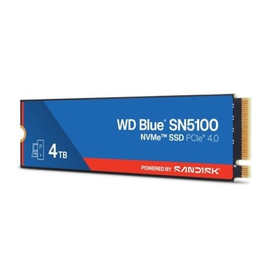 Western Digital WD Blue SN5100 4 TB M.2 PCI Express 4.0 NVMe QLC 3D NAND