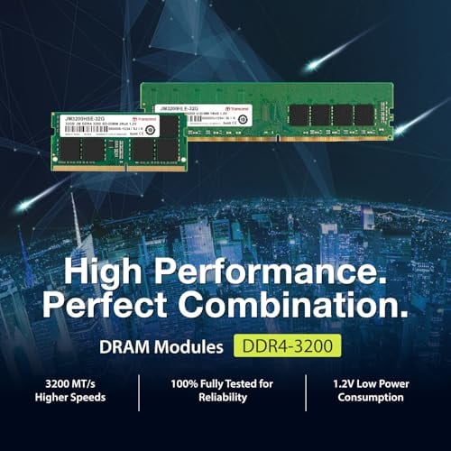 Transcend JetRam JM3200HSB 16G module de mémoire DDR4 3200 MHz Neuf - vue 2