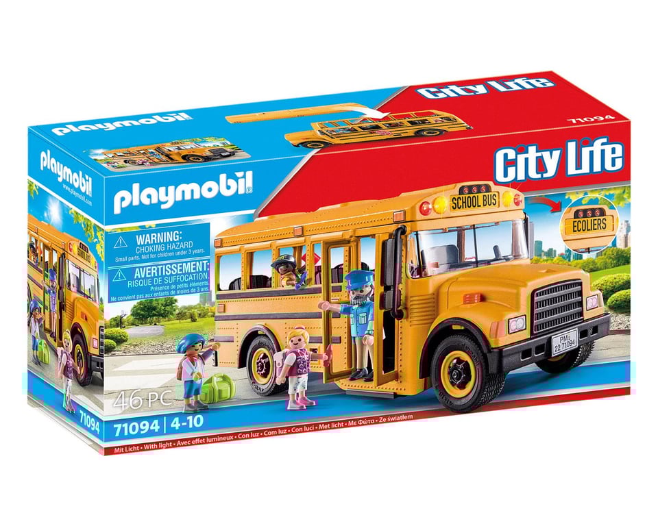 Playmobil 71094 Bus Scolaire City Life 'école véhicule Enfants - vue 8