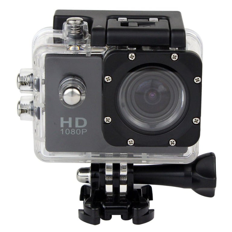 Caméra Sport Étanche 30 Mètres Caméra Waterproof Action Full HD 1080P Noir  16Go YONIS - Yonis