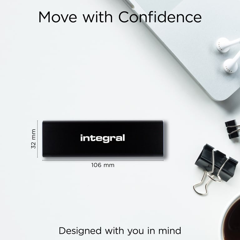 Integral SlimXpress Portable SSD Technologie Thunderbolt USB Type C 3.2 Gen 2 3.1 Gen 2 Neuf - vue 4