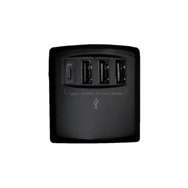 Adaptateur de voyage universel Xoopar Tripper Noir