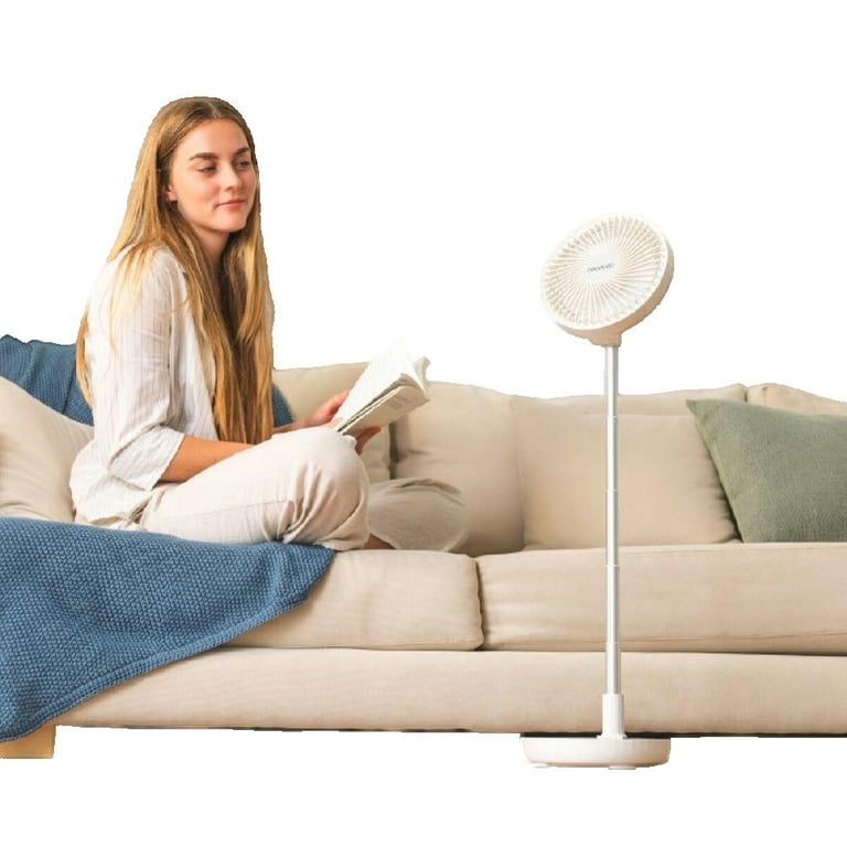 Ventilateur Cecotec EnergySilence 800 FoldAir 8 pouces Argenté - Neuf