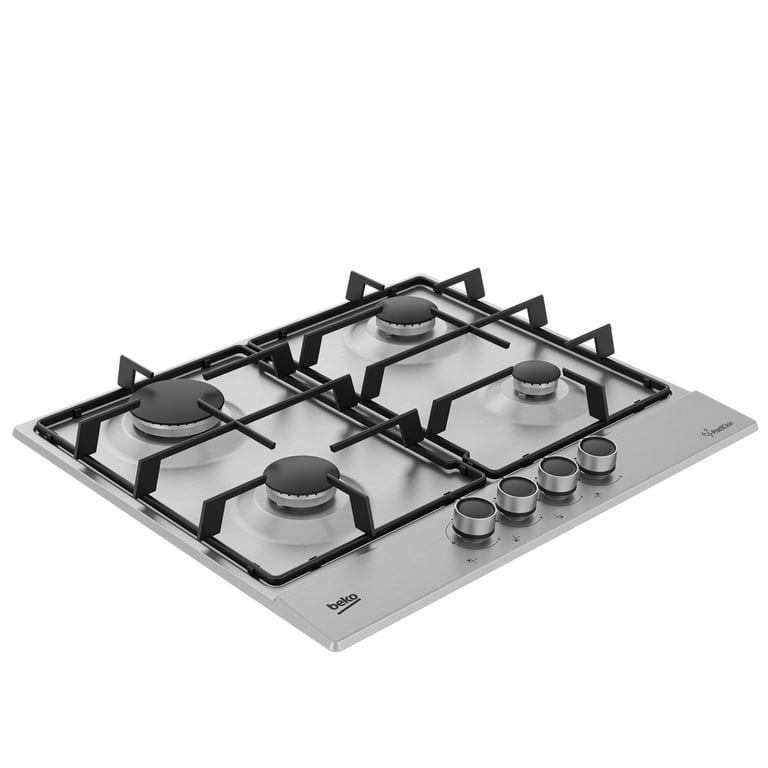 Table De Cuisson Gaz Beko HIAG64223S – 4 Brûleurs Haute Efficacité - vue 3