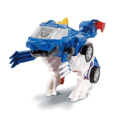 Switch + Go Dinos - Oxor, Super Therizinosaur Coche de Policía