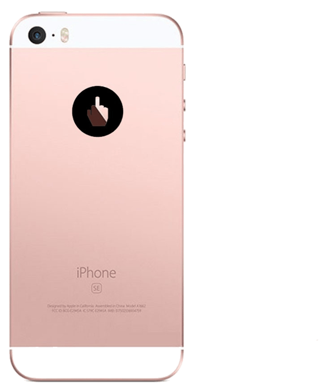 Coque Silicone IPHONE 5/5S/SE Doigt d'honneur Fun APPLE Fuck Main Pomme Transparente Protection Gel