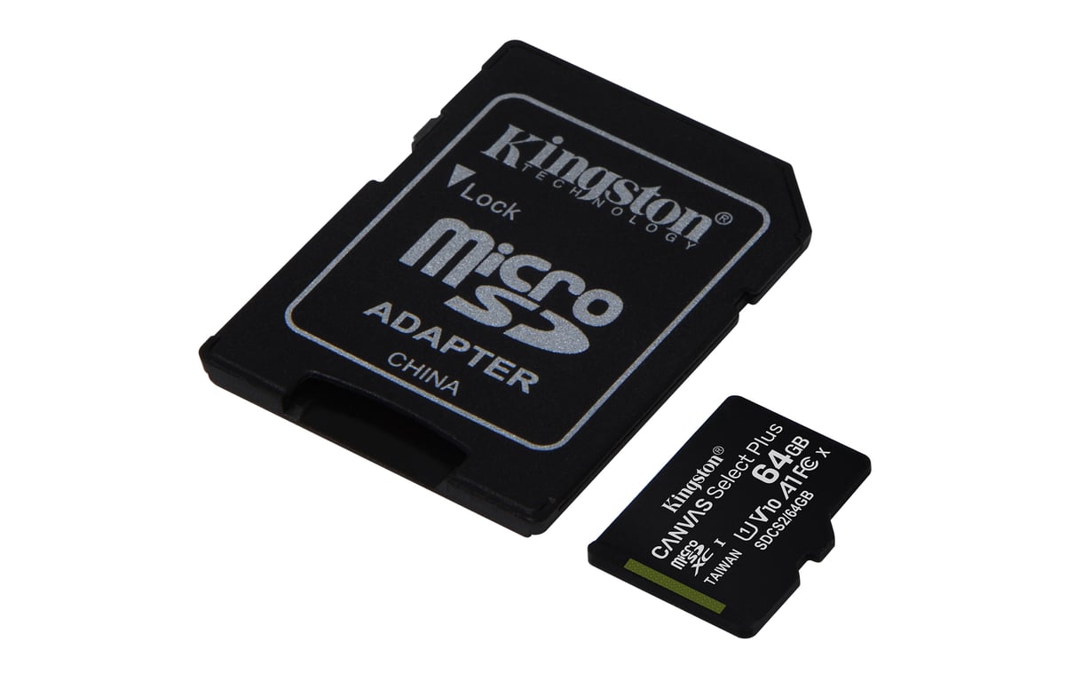 Kingston Technology Canvas Select Plus 64GB MicroSDXC UHS-I Clase 10
