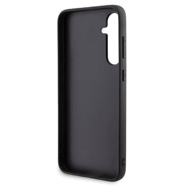 Custodia Karl Lagerfeld Gripstand Saffiano per Galaxy S23 FE, nera