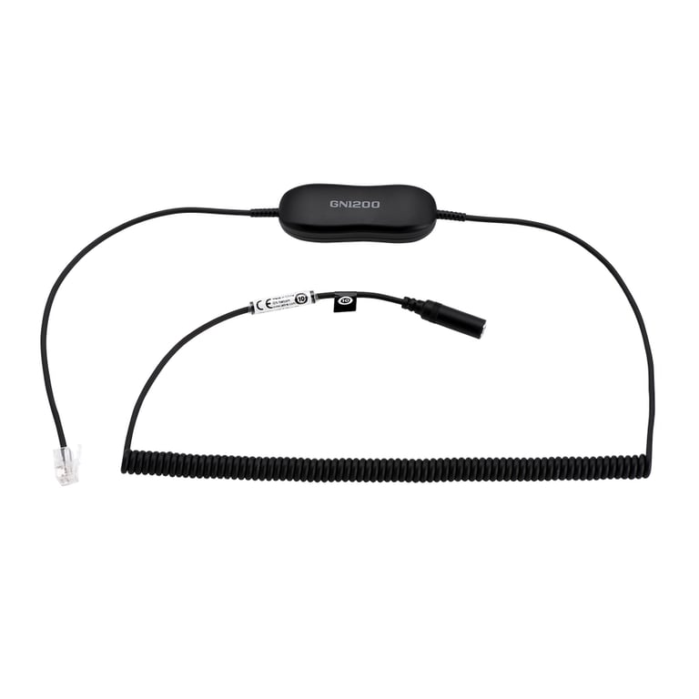 Câble Jabra 88011-100 – Accessoire Casque Audio Filaire 2M - vue 2