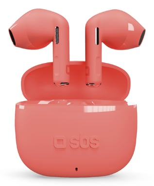 SBS Go Pods Casque True Wireless Stereo (TWS) Ecouteurs Appels/Musique USB Type-C Bluetooth Rouge
