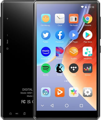 Lecteur MP4 et MP3 à écran Tactile 4,7 pouce 80 go noir