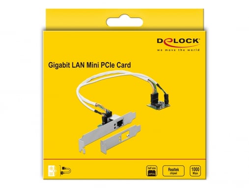 DeLOCK 95265 adaptador y tarjeta de red Interno Ethernet 1000 Mbit/s