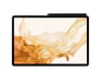 Samsung Galaxy Tab S8+ SM-X800 Qualcomm Snapdragon 128 GB 31,5 cm (12.4'') 8 GB Wi-Fi 6E (802.11ax) Android 12 Grafito