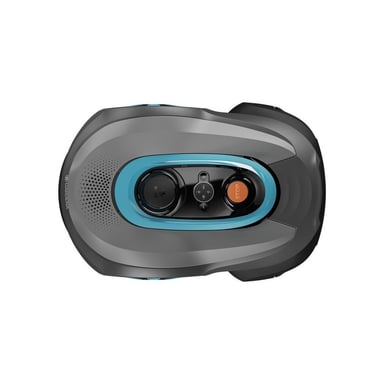 Cortacésped robot GARDENA smart SILENO sense 600 GPS-RTK + AI Vision hasta 600 m² sin cable Negro y gris