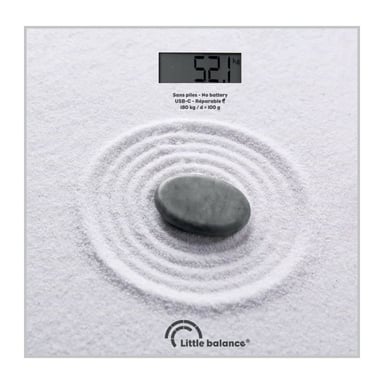 Bilancia pesapersone - LITTLE BALANCE - USB-C - Zen