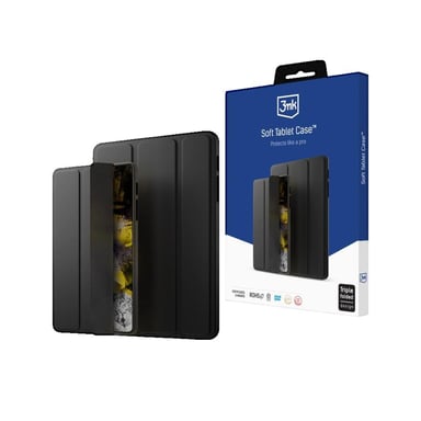 Étui pour Galaxy Tab S10 FE+ 3MK Noir