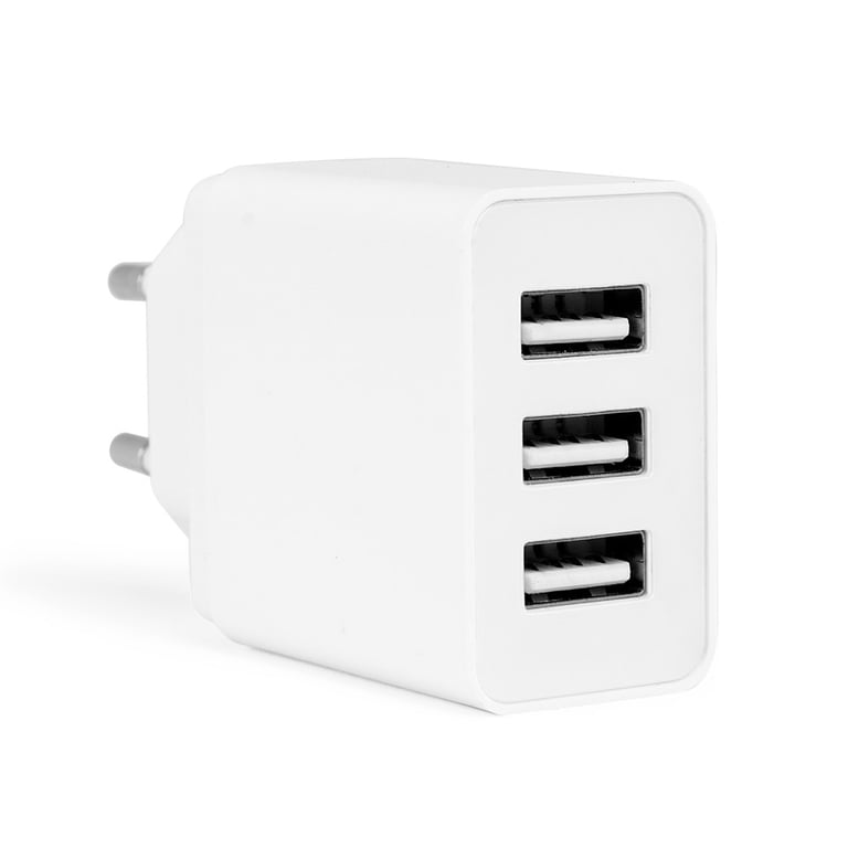 Cargador de Pared Orbegozo EN 1100- 3xUSB- 17W - Nuevo