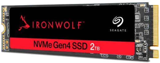 Seagate IronWolf ZP2000NM3A002 disque SSD M.2 2000 Go PCI Express 4.0 3D TLC NVMe