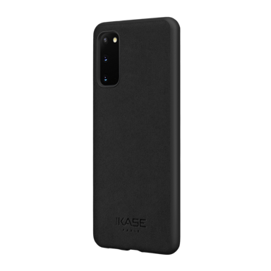 Cover in pelle scamosciata Alcantara per Samsung Galaxy S20, nero notte