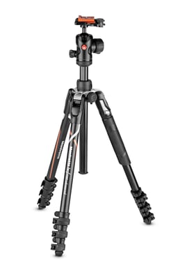 Manfrotto MKBFRLA-BH tripode Digitales / cámaras de película 3 pata(s) Negro, Plata