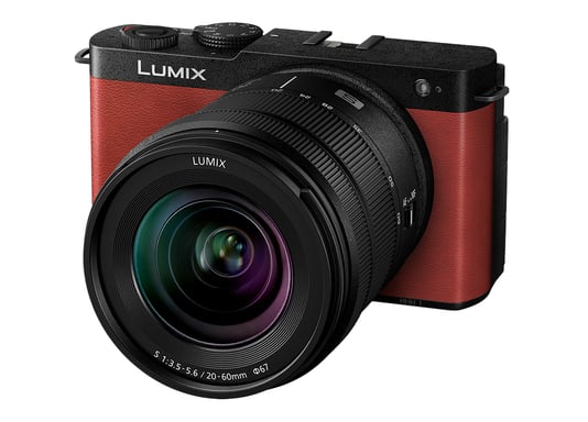 Panasonic Lumix S9 + 20-60mm F3.5-5.6 Lens Appareil-photo compact 24,2 MP CMOS 12000 x 8000 pixels Rouge