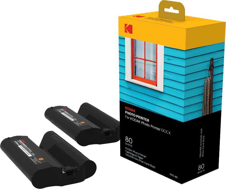 Pack 80 Films Photo pour DOCK PD460 Kodak